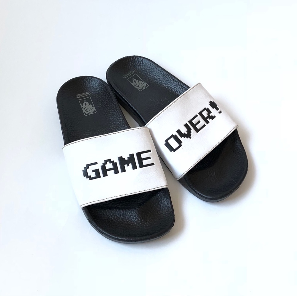Vans x Nintendo Game Over Slides